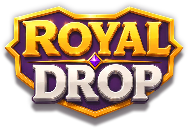 Логотип игры Royal Drop от InOut Games
