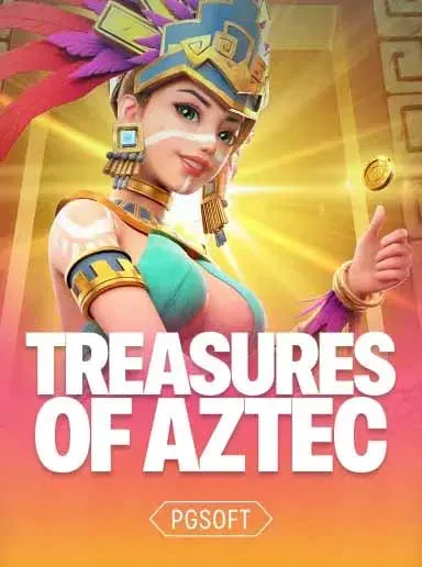 Обложка слота Treasures of Aztec от PG Soft